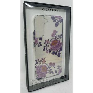 Coach Protective Case for Samsung Galaxy S22+ /  S22 Plus, Moody Floral